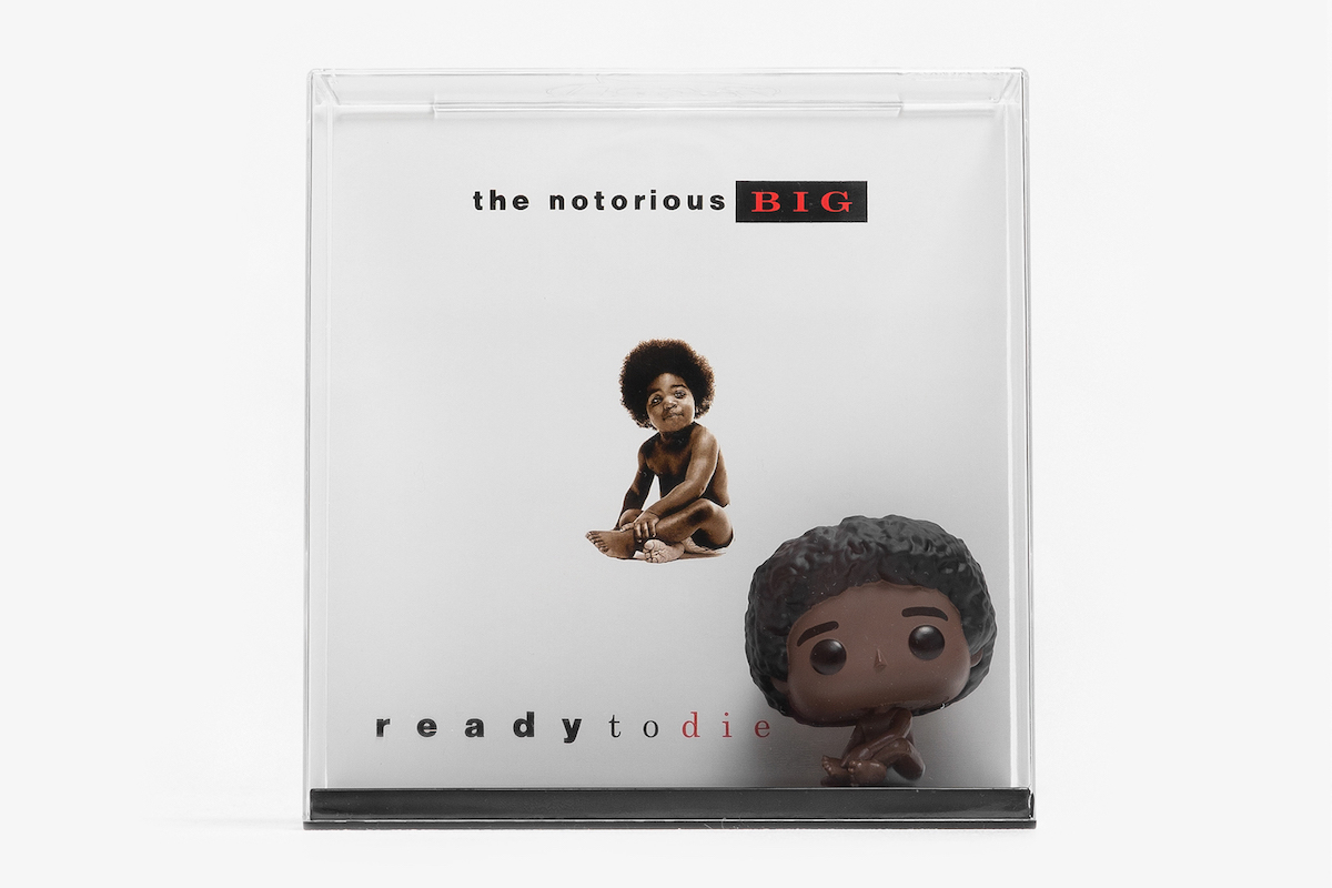 The Pop Vinyl Albums set features the typical Funko POP! vinyl figure as well as the album cover artwork in a plexiglass case. 