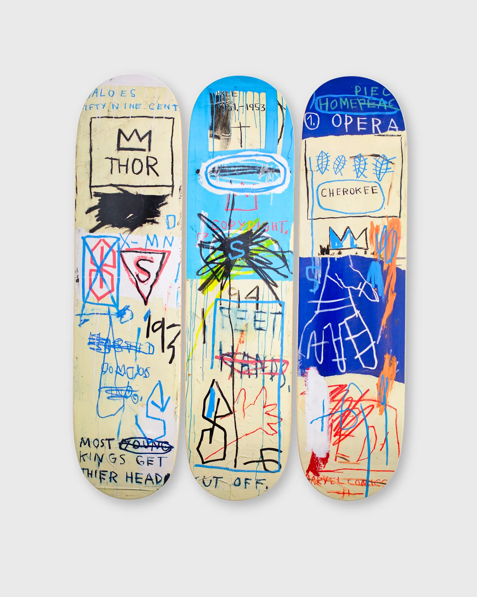 The Skateroom Jean-Michel Basquiat - Demon Collectible Skate