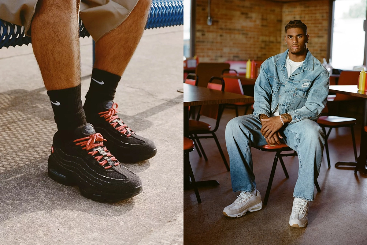 Levi's Colwill 95-96 NIKE ドルトムント vtg Air Max 95 x Levi's® 'Black' (HM4743-001) Release Date. Nike