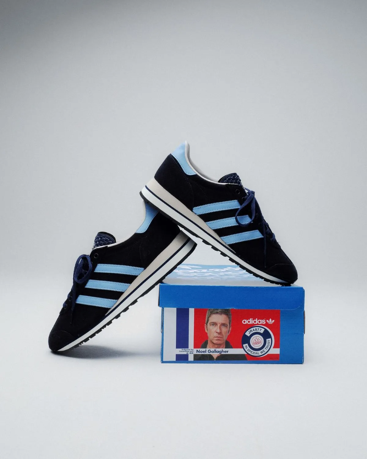 Oasis Noel Gallagher × adidas Spezial Oasis x adidas SPZL Drop Sneakers for Liam and Noel Gallagher